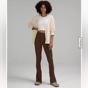 Authentic Lululemon Flared Align Leggings Brown Size 6